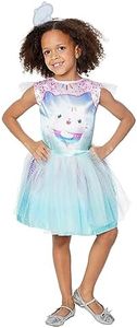 Rubies Costume Cakey Cat Tutu Deluxe per ragazze, Vetsido e diadema, ufficiale Gabby's Dollhouse per compleanni, feste, Carnevale e Halloween
