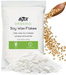 Soy Wax Flakes, BOYUJK Premium Natural Candle Wax, 100% Soy Wax for Candle Making from Organic Farm, No additives, Harmless and Pure (1KG)