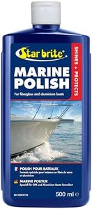 STAR BRITE Marine Polish - Formule en Une Étape Élimine la Craie et l'Oxydation Légères à Moyennes - Laisse un Revêtement Protecteur Durable qui Protègent contre la Décoloration