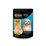 Barkbutler x DUX Chicken Chunks Gravy Dog Wet Food 100 Gram (24 pcs)|Omega 3|No Animal by Products|Natural Ocean Protein Source|Essential Nutrients|Antioxidant|Low Fat|Recommended for All Ages&Breeds