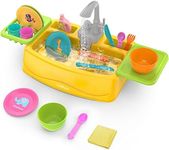 KINDIARY Play Kitchen Sink Toy with