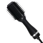 NexLev Ionic Volumizer |3 in 1 Hot Air Brush to Straight, Dry & Volumize | 1200 W | Reduce Frizz |Ceramic Tourmaline Coated Large Barrel |Salon like Soft Curl at Home | 3 Speed & 2 Heat Settings |V-01