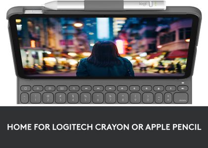 Logitech iPad 10th Gen Keyboard Case – Slim Protective Cover
