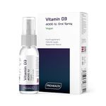 ProHealth Preservative-Free Vegan Vitamin D3 Spray - Max Strength 4,000 IU, 4-Month Supply, Sugar-Free, All-Natural, Made in The UK