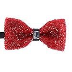 Men's Boy Novelty Agate Red Rhinest