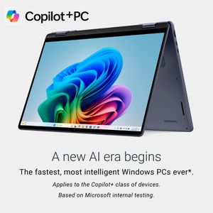 Dell 16 Plus 2-in-1 Laptop, 16GB RAM, 1TB SSD, Blue
