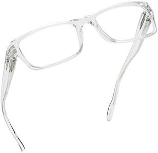 Readerest Blue Light Blocking Reading Glasses (Clear, 1.75 Magnification) - Computer Eyeglasses With Thin Reflective Lens, Antiglare, Eye Strain, UV Protection, Stylish For Men And Women