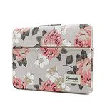 Canvaslife Pink Rose Patten Laptop Sleeve 14 inch 14.0 inch Laptop case Bag