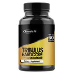 Naturals Fit Testosterone Booster for Men Tribulus Terrestris Extract 1000Mg 60 Capsules Supplement 20% Saponins for a bodybuilding