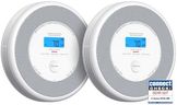 X-Sense Rauch und CO Melder mit Sprachalarm und Standortansage, mit XP0A-MR11 Kits, 30 mm dick ohne SBS50 Basisstation, XP0A-MR, 2 Stück