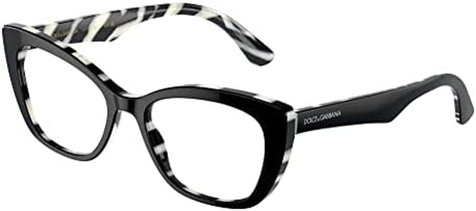 Dolce & Gabbana DG 3360 Black Animal Pattern 54/18/145 women Eyewear Frame