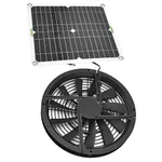 Solar Fans for Outside Attic Roof Vent Fan Solaratticfan Large Waterproof Outdoor Chicken Coop Panel Kit 100 Exhaust Ip65 Container Shed Ventilation Car Powered Solar Wind Power