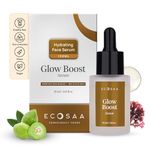 Ecosaa Glow Boost Face Serum for Women | Dark Spot Correcting Glow Serum with Kakadu Plum Extract | Anti Aging Serum for Fine Lines | Wrinkle & Intense Hydration | Vitamin C Serum for All Skin Types 30ML