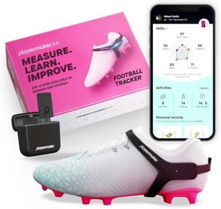 Playermaker 2.0 Smart Soccer Tracker - AI Soccer Sensor for Aspiring Players, Stop Guessing and Start Improving with Real Data, Tracks Every Touch, Step and Movement, FIFA Certified Wearable, Large