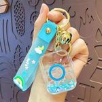 SAJANI Creative Quicksand Floating Keychains, Acrylic Glitter Keychain With Pendant, Liquid Floating Keyring For Bags & Keys For Boys And Girls (Multicolor) (Pack Of 1) (Camera)