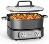 AUTUCU Electric Skillet 6-Quart Hot