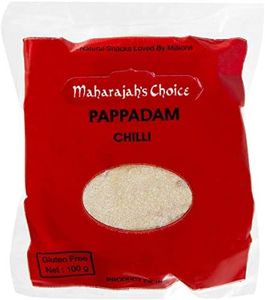 Maharajah's Choice Chilli Papad in Poly Bag, 100 g