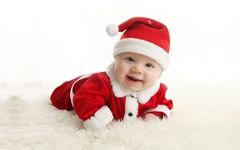 PK HUB Santa Claus Christmas Dress for Kids/Santa Claus Costume For Baby Girl & Baby Boy/Kids Christmas Costume Dress (0-1 Year)