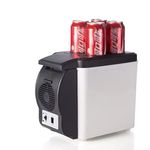 WELVIZHI 6L MiNi cAr fRiDgE CoOlEr wArMeR 2 In 1 mUlTi-fUnCtIoN 12V TrAvEl pOrTaBlE ElEcTrIc iCeBoX ReFrIgErAtOr