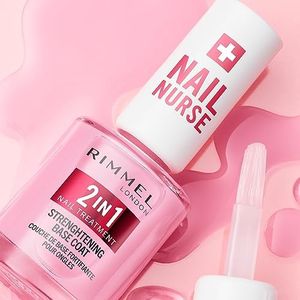 Rimmel London Nail Nurse 2-in-1 Base Coat & Strengthener