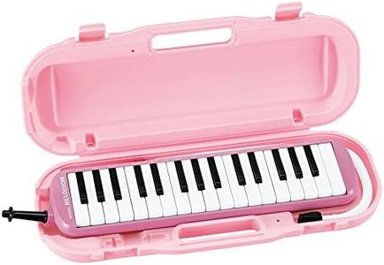 SUZUKI MXA-32P Melodion, Melodion, Alto 32 Keys, Pastel Pink, Lightweight Body, Hard Case