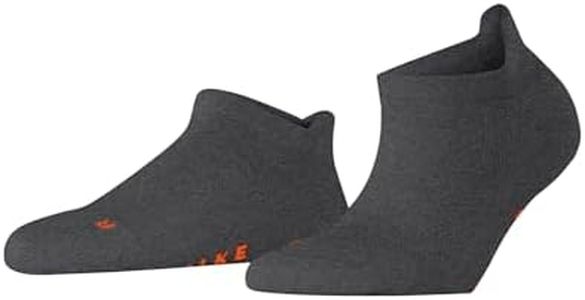 FALKE Women's Cool Kick Sneaker Socks, Grey (Dark Grey 3970), 6.5-8.5