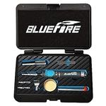 BLUEFIRE MRT-1117K Cordless Butane Soldering Iron Kit Portable Multi-Purpose Mini Torch for Electronics, Jewelry, Welding & Brazing|Self-Igniting,Flame Control,Light Weight,Rapid Heat Up,Rechargeable