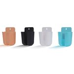 Primelife Plastic 4 Pcs Storage Case for Remote Mobile Holder Charging Stand - Multicolor (PH-Prime - 4)