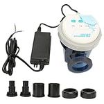 Saltwater Pool System,plplaaoo 2700-4500ppm Saltwater Chlorinator, Salt Chlorine Generator for Above Ground Pool, Pool Chlorine Generator Chlorinator for Inground Pool Spas Swimming Pool(（10g/h）)