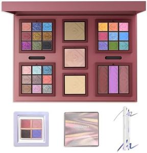 CHARMACY Chameleon All-in-One Palette, Intense Color Shifting, Makeup Set for Women&Beginner Blush, Highlighter, Contour, Eyeshadow & Eyeliner, Face & Eye Make up Gift Set For Girl (1.76 Ounce)