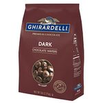 Ghirardelli Dark Chocolate Wafers, 120 count per lb, 5 lb Bag