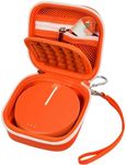 VERSAINSECT se Compatible with SIMO/for Skyroam Solis Lite 4G LTE Portable WiFi Mobile Hotspot, Travel Router Storage Bag with Mesh Pocket for Rechargeable Batteries, Charger (Box Only) - Orange