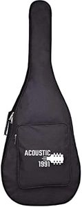 Acoustic 1991 Durable Padded Guitar Cover Bag case for Yamaha & All Other Brands, Jumbo & All Size of Acoustic Guitar, 4mm Padded Gig Bag(GC001)