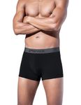 DAMENSCH Men Deo-Soft Supima Modal Trunks-Pack of 1-Klintt Black-Medium