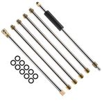 SHOPING NOW High Pressure Washer Wand Extension Rod, Replacement Lance, 7.5-Feet, 1/4 Inch Quick Connect,Power Washer Lance Thread, M22, 4000 PSI Car Washing Gun, Roof Cleaner Nozzle
