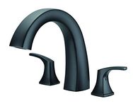 Danze D300918BST Vaughn Roman Tub Faucet Trim, Satin Black