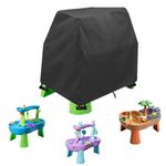 Step 2 Water Table Cover, Waterproof Kids Sand and Water Tables Covers Dustproof Water Play Table Cover Water Table Protector Outdoor Accessories for Toddlers Children Toys Gift (E)