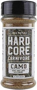 Hardcore Carnivore Rub Camo 155g BBQ Seasoning Gluten & MSG FreeMade in Texas