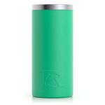 RTIC 12oz Can Cooler Skinny Can Stainless Steel For Seltzers and energy drinks (Mint)