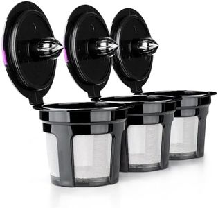 Universal Fit Reusable Coffee Filters for Keur*g 1.0 and 2.0 Brewers,Refillable Coffee Pods