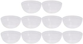 FOMIYES 30pcs Face Mixing Bowl Homemade Facial Bowl DIY Face Applicator Cosmetics Supplies Spa Beauty Tool for DIY Massage Body Transparent S