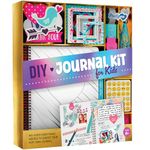 Pretty Me DIY Journal Kit for Girls - Great Gift 8-14 Year Old Girl Cool Birthday Gifts Ideas Teen Age Fun, Cute Art & Crafts Stuff Tween Teenage Kids Scrapbook Diary Supplies Set, Multicolored