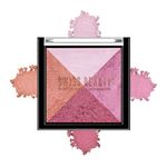 Swiss Beauty Mini Baked Shimmer Blusher And Highlighter Palette For Face Makeup| Multicolor-2, 7 Gm |