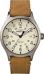 Timex Men's TWC001200 Expedition Scout 40mm Natural/Tan Leather Strap Watch