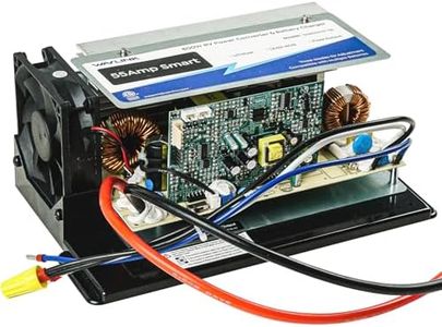WAVLINK 55Amp RV Power Converter, 120V AC to 12V DC Battery Charger with 3 Smart Charging Modes, 13V-16.5V Adjustable Operating Range, Multi-Stage Charging Assembly for Lithium and Lead Acid Batteries