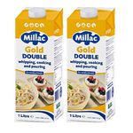 Lakeland Dairies Millac Gold Double - 1 Litre (Pack of 2)