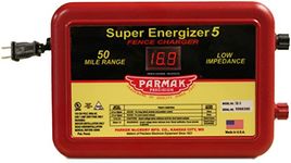 Parmak SE5 Super Energizer 4 Low Impedance 110/120 Volt 50 Mile Range Electric Fence Controller