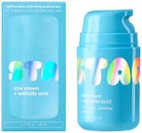 Starface Star Cream + Salicylic Acid Hydrating Moisturizer, Made for Breakout-Prone and Sensitive Skin, Repair Dryness and Unclog Pores, (1.7 fl oz)