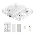 HOVERAir X1 Drone with Camera, Self-Flying Camera Drone with Follow Me Mode, Foldable Mini Drone with HDR Video Capture, Palm Takeoff, Intelligent Flight Paths, Hands-Free Control White (Combo)