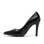 Women Stiletto High Heel Pointed Pumps Ladies Party Clubbing Work Court Shoes Size 3-12 (5 UK, Black Matte)